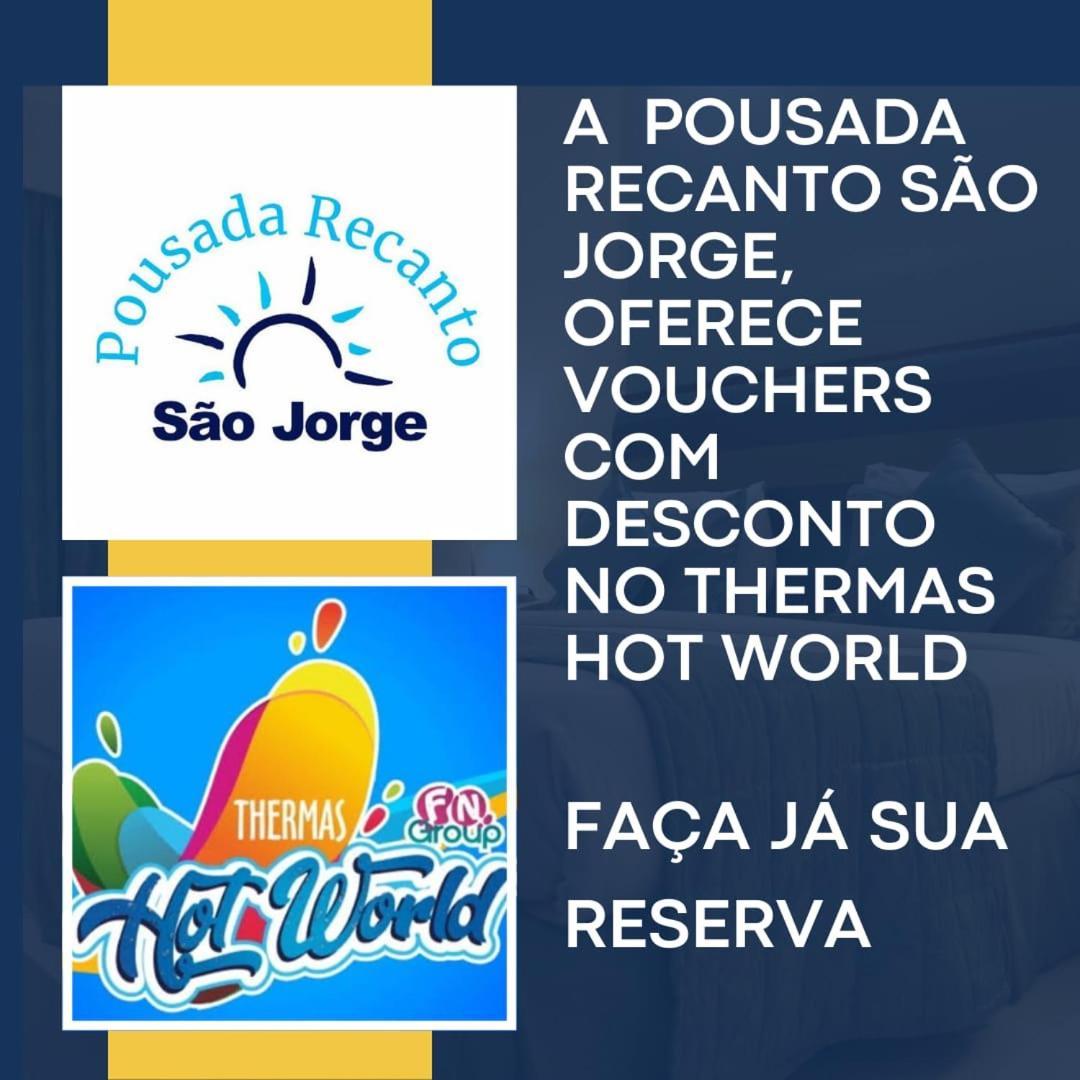 Pousada Recanto Sao Jorge Águas de Lindóia Eksteriør bilde